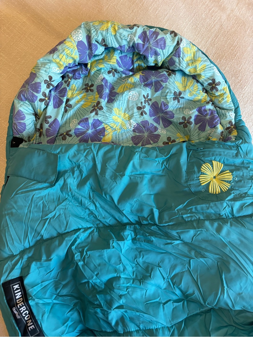 REI Kindercone 30 Sleeping Bag - Kids. Designed to fit kids up to 5 feet tall.